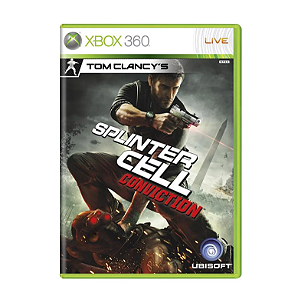 Tom Clancy's: Splinter Cell Conviction - Xbox 360 (usado)