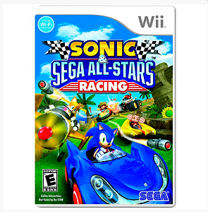 Sonic & Sega All-Stars Racing - Wii (usado)