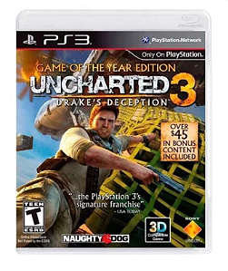 Uncharted 3: Drake's Deception Edição Goty - Ps3 (Usado)