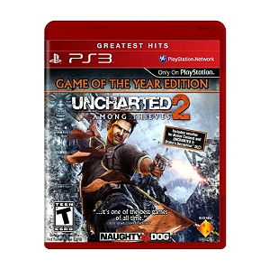 Uncharted 2 Among Thieves GOTY (Greatest Hits) - PS3 (usado)