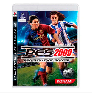 PES Pro Evolution Soccer 2009 - PS3 (usado)
