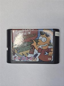 The Simpsons Bart Vs. The Space Mutants - Mega Drive (usado) PARALELA