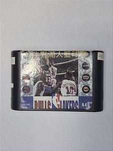 Fita Bulls vs Lakers and the NBA Playoffs - Mega Drive (usado) PARALELA