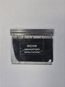 Adaptador Conversor De Cartucho Japonês Para Mega Drive Americano