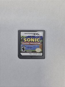 Sonic Classic Collection - Ds (Usado) SOMENTE O CARTUCHO