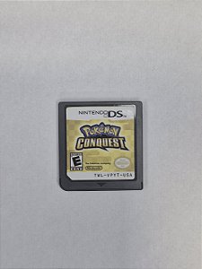 Pokemon Conquest - DS (usado) SOMENTE CARTUCHO