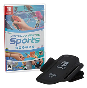 Nintendo Switch Sports + Cinta para Perna - Nintendo Switch (usado)