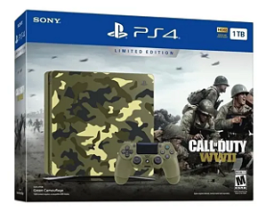 Playstation 4 Slim Call of Duty WWII 1TB