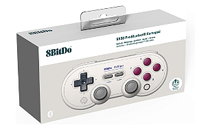 Controle 8bitdo Sn30 Pro Bluetooth (usado)