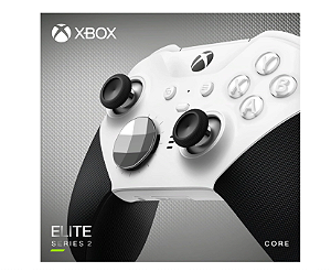 Controle Microsoft Elite Series 2 Core Branco - Xbox One / Xbox Series