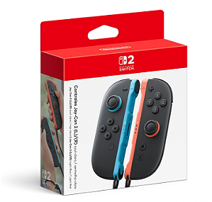Controles Joy-con 2 Azul Claro E Vermelho Claro