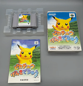 Pokémon Hey You, Pikachu! Japonês - N64 (Usado)