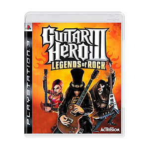 Guitar Hero 3 Legends of Rock - PS3 (usado)