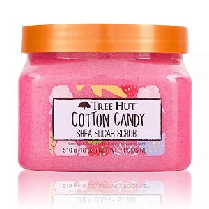 Esfoliante Corporal Cotton Candy Shea Sugar – Tree Hut 510g