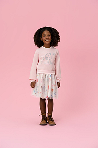VESTIDO INFANTIL MON SUCRÉ INVERNO FAZENDINHA