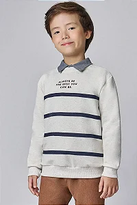 BLUSÃO LUC BOO EM MOLETOM SEM PELÚCIA INFANTIL MENINO – 89464