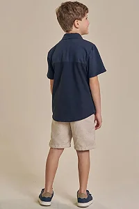 CONJUNTO LUC.BOO CAMISA PIQUET E BERMUDA SARJADA – 92425