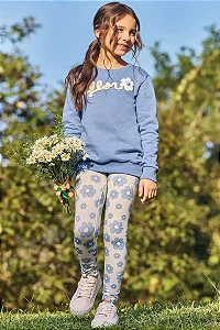 CONJUNTO KUKIÊ DE BLUSÃO ALONGADO E LEGGING – 89557