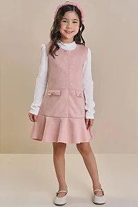 VESTIDO EM SCUBA SUEDE E BLUSA EM CANELADO KUKIÊ – 92074