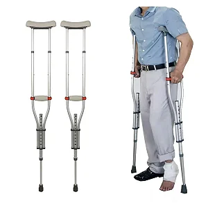 Aluguel de Muleta Axilar Universal - Adulto