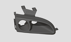 Farol duto de ar com projetor Bixênon