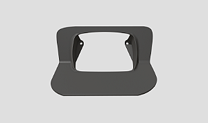 Suporte Console Central Fueltech FT450 FT550