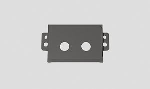 Suporte no relógio Wideband Fueltech WD-02 Nano / Nano Pro