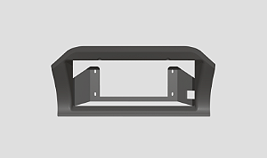 Moldura Ghost Dashboard Ford Maverick