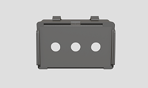 Suporte na Saída de ar (Difusor) Para Botões