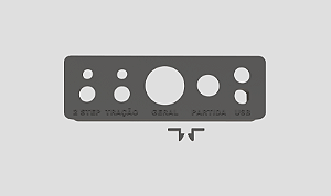 Tampa para o Rádio Customizado