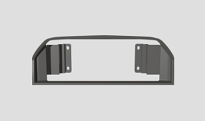 Moldura Ghost Dashboard Mercedes 190e