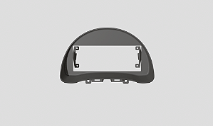 Moldura Ghost Dashboard Volkswagen UP