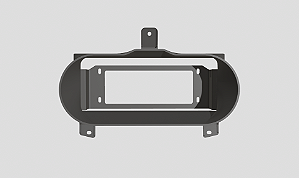 Moldura Ghost Dashboard Ford Ranger 2012 - 2015