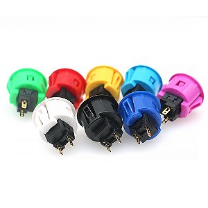 8 botões Sanwa OBSF 30mm originais!