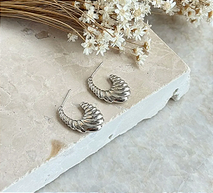 Brinco Selene em Aço Inox