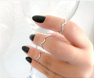 Anel de Falange Sirens em Aço Inox