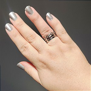 Anel Sunna em Aço Inox