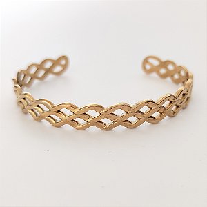 Bracelete Libertas em Aço Inox