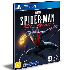 MARVELS SPIDER-MAN MILES MORALES PS4 PSN MÍDIA DIGITAL