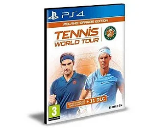 Tennis World Tour Roland-Garros Edition PS4 e PS5 PSN  MÍDIA DIGITAL