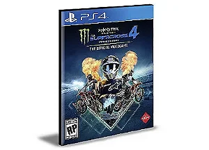 Monster Energy Supercross The Official Videogame 4 Ps4  Mídia Digital