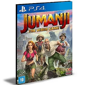 Jumanji O Videogame PS4 PSN Mídia Digital