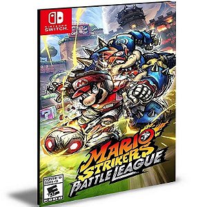Mario Strikers Battle League Nintendo Switch Mídia Digital