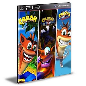 COMBO CRASH BANDICOOT 1 2 3 MÍDIA DIGITAL