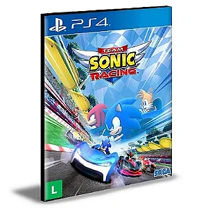 Team Sonic Racing Ps4 e Ps5 Mídia Digital