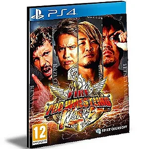 Fire Pro Wrestling World Ps4 e Ps5 Mídia Digital