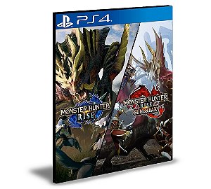 Monster Hunter Rise + Sunbreak Ps4 Mídia Digital