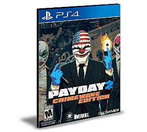 PAYDAY 2 CRIMEWAVE EDITION Ps4 e PS5 Mídia Digital