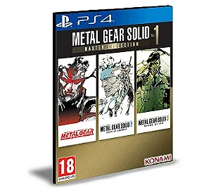 METAL GEAR SOLID MASTER COLLECTION Vol.1 PS4 MÍDIA DIGITAL