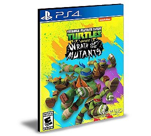 Teenage Mutant Ninja Turtles Arcade Wrath of the Mutants Ps4 Mídia Digital